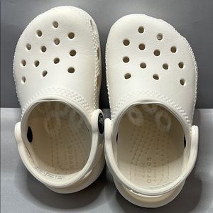 Crocs unisex kids’ classic clog, white